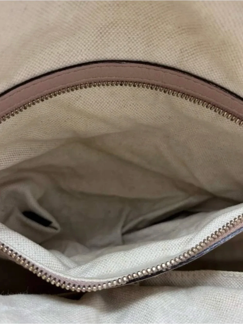 GUCCI Guccissima Bree Medium Foldover Tote Pink Leather 2-Way Crossbody Bag